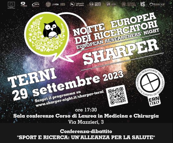 Conferenza-Dibattito: "Sport e Ricerca: un'alleanza per la salute" - ospite Davide Cassani Conferenza-Dibattito: "Sport e Ricerca: un'alleanza per la salute" - ospite Davide Cassani