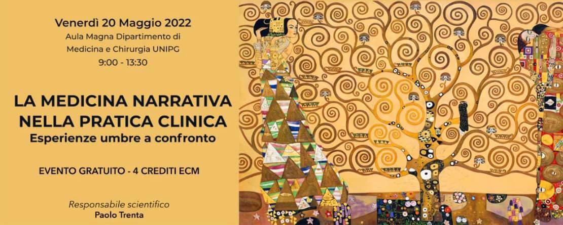 La Medicina Narrativa nella pratica clinica: esperienze umbre a confronto - 20 maggio La Medicina Narrativa nella pratica clinica: esperienze umbre a confronto - 20 maggio