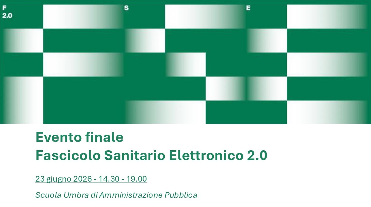 Evento finale Fascicolo Sanitario Elettronico 2.0 - 23 giugno 2026