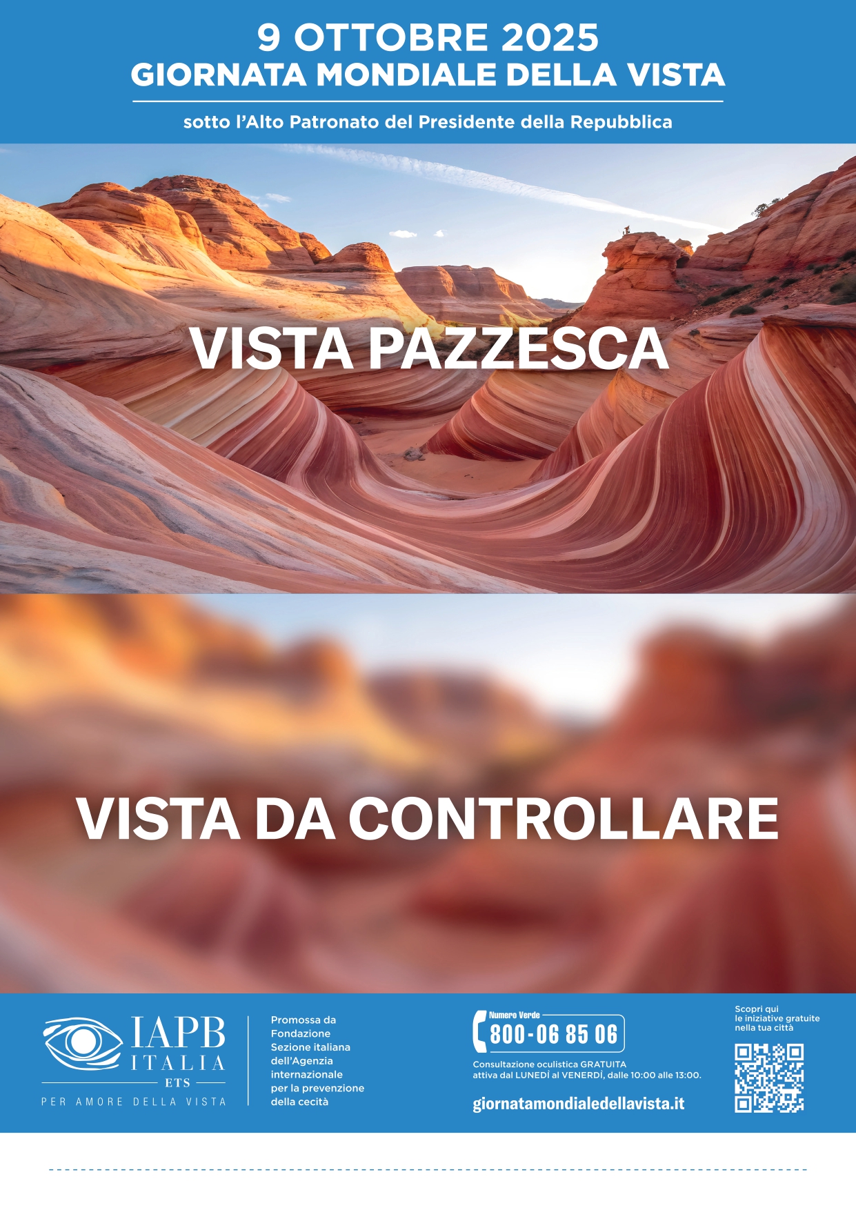 GIORNATA MONDIALE DELLA VISTA: 09 OTTOBRE 2025