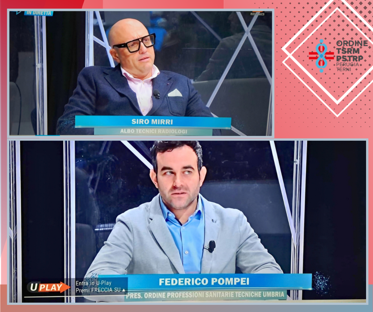 L’Ordine su Umbria TV: prevenzione, professioni sanitarie e valore al servizio della comunità