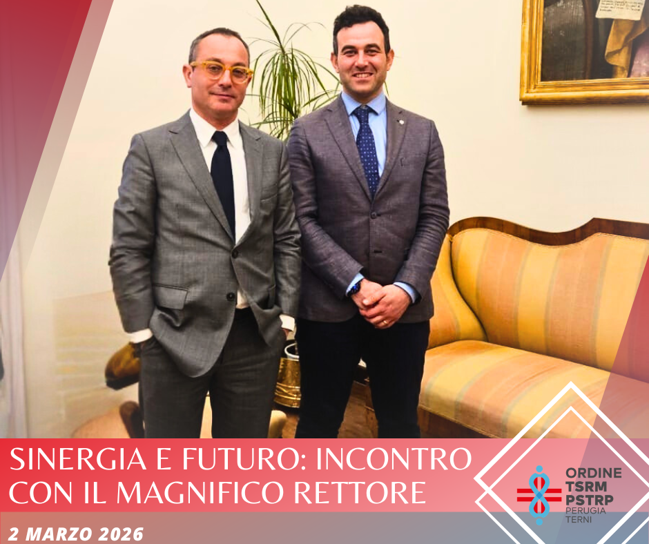 Sinergia e Futuro: l'Ordine incontra il Magnifico Rettore dell'Università degli studi di Perugia