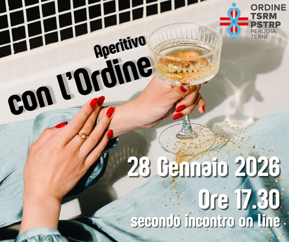 Secondo appuntamento con “Aperitivo con l’Ordine” - CM e Assicurazione professionale: come orientarsi nel triennio 2026–2028