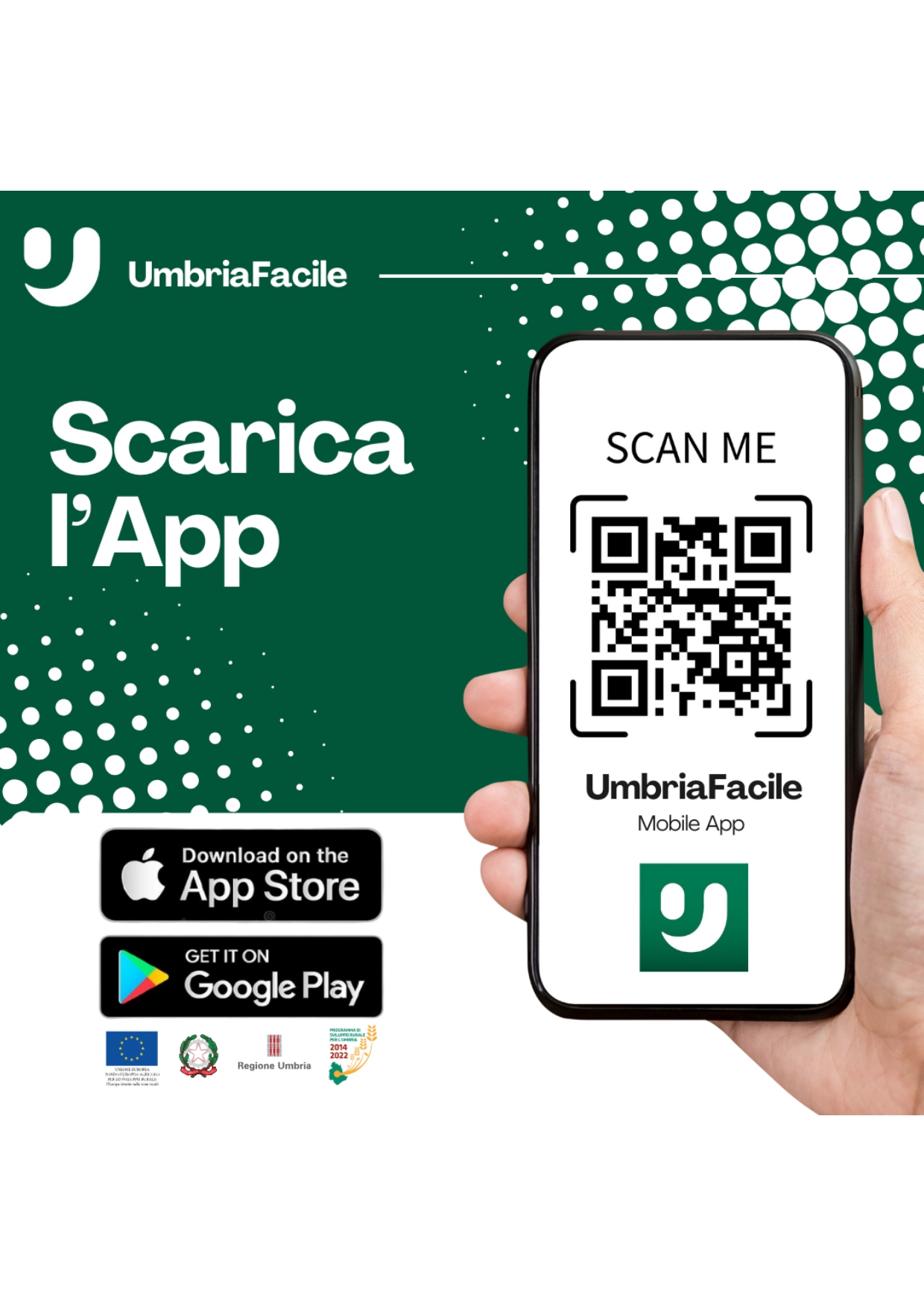 UmbriaFacile, l’app della Regione Umbria per facilitare l’accesso ai servizi regionali