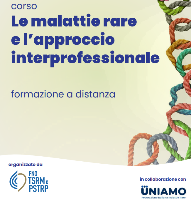 Corso FAD gratuito: "Le malattie rare e l’approccio interprofessionale” - tutte le professioni
